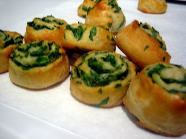 American Miniature Spinach Parmesan Puffs Appetizer