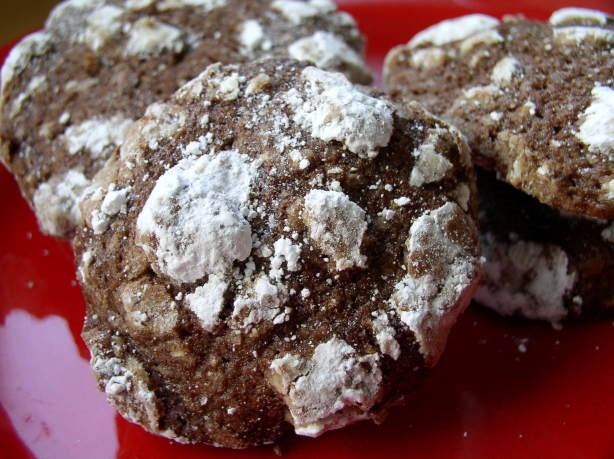 Mexican Chocolate Crinkles 22 Dessert