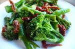 Italian Broccoli Rabe With Sundried Tomatoes 1 Appetizer