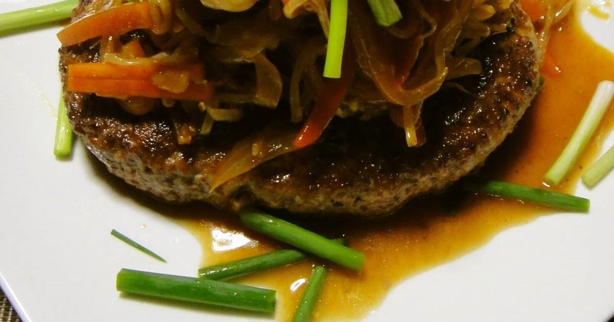Korean A Chefs Recipe for Korean Style Bulgogi Tofu Hamburgers Dinner