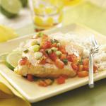 American Salmon in Lime Sauce Appetizer