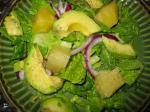 Cuban Avocado and Pineapple Salad  Ensalada De Aguacate Y Pina Appetizer