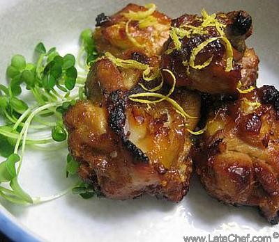 Chinese Lemon Chicken BBQ Grill