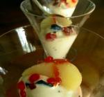 American Red Hot Cinnamon Pear Sundaes Dessert