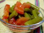 American Quick Green Bean and Tomato salad Appetizer