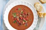 Israeli/Jewish Strawberry Gazpacho Dinner