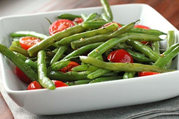 American Green Beans with Cherry Tomatoes 1 Appetizer
