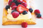 British Mixed Berry and Mascarpone Tarts Recipe Dessert