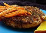 British Pan Seared Pork Chops With Glazed Carrots Dinner
