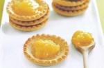 American Citrus Curd Tarts Recipe Appetizer