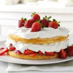 Canadian Strawberries and Cream Torte 1 Dessert
