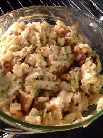 Irish Cabbage  Potato Casserole Appetizer