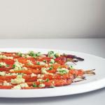 American Seductively Simple Side Roasted Carrots With Scallionginger Glaze Appetizer
