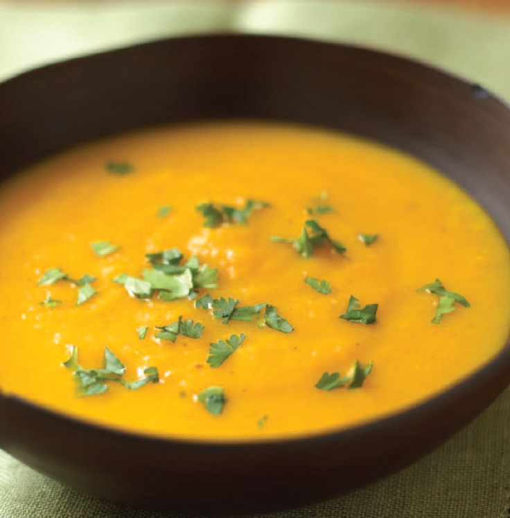 Canadian Roasted Carrot and Ginger Soup Soup