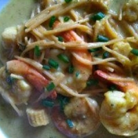 Caribbean Shrimp and Coconut Soup Soup