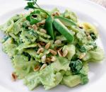 Canadian Bow Tie Pasta With Watercress and Avocado Cream Sauce Dinner