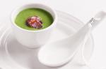 Chinese Green Pea Soup With Crispy Lup Chung Recipe Appetizer