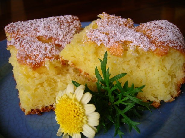 American Lemon Bars Lite Dessert