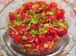 American Tomatoes a La Fred Appetizer