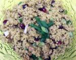 American Curried Couscous With Dried Cranberries Appetizer