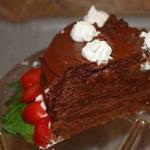 Dutch Chocolate Cake with Cocoa Dutch Dessert