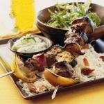 American Lamb Skewers with Rice Figowym Dinner