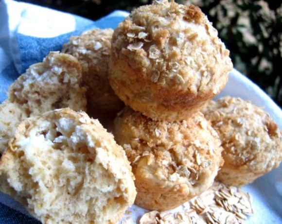 American Oatmeal Cream Cheese Muffins 1 Dessert