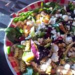 Chicken Salad with Feta and Grapes recipe