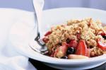 Canadian Apple And Berry Crumble Recipe Dessert