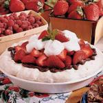 American Strawberry Meringue Pie 4 Dessert