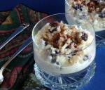 American Rice Pudding With Dried Cherries Dessert