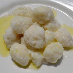 American Gnocchi of Rice Cream Dinner