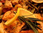American Rosemary Roasted Salmon Appetizer