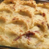American Baked Mashed Potatoes 1 Dinner