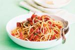 American Spaghetti With Sundried Tomato Sauce Recipe Appetizer