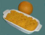 American Hubbard Squash and Orange Puree Appetizer