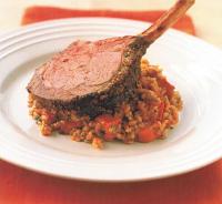Australian Veal Chops with Roasted Pumpkin Risotto Dinner