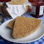 Irish Wheaten Farls dark Soda Bread Appetizer