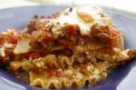 American Easy  Ingredient Vegetable Lasagna Dinner
