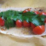 Mexican Sole in Parchment Appetizer