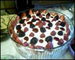 American Berry Mascarpone Trifle Dessert