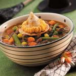 American Witchs Hat Soup Appetizer