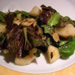 Radicchio with Pears and Walnuts recipe
