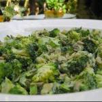 American Salad of Broccoli Vegan Appetizer
