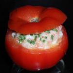 American Tomatoes to Shrimp Appetizer