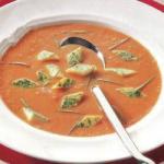 American Tomato Soup with Eggs Stub Appetizer