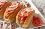 Mexican Bacon Wrapped Mexican Hot Dogs Dinner