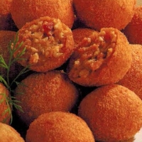 Indian Curried Mince Meatballs Appetizer