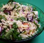 American Greek Orzo Salad W Kalamata and Feta Appetizer