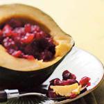 American Acorn Squash with Cranberry Stuffing 2 Dessert